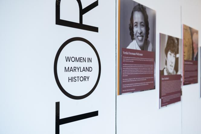 Women in maryland History at the Kaleidoscope exhibit