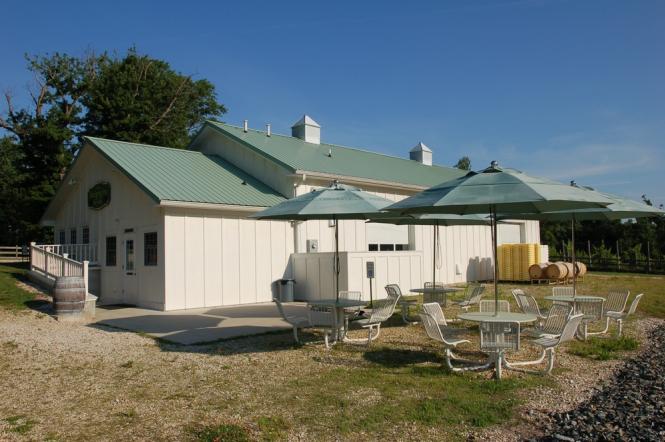 Thanksgiving Farms Winery outdoor seating area