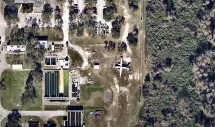 walt disney plane hidden in woods