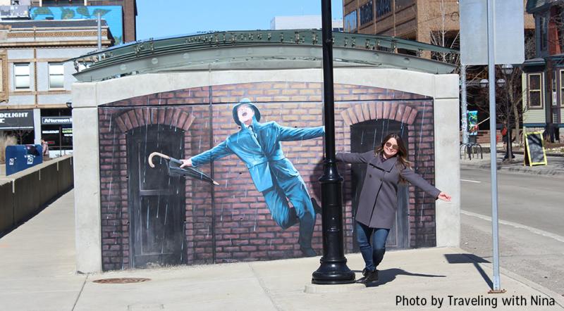 The Singing in the Rain Mural