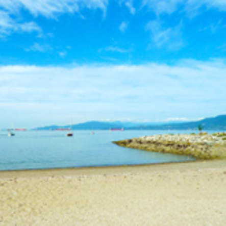 バンクーバーのビーチ