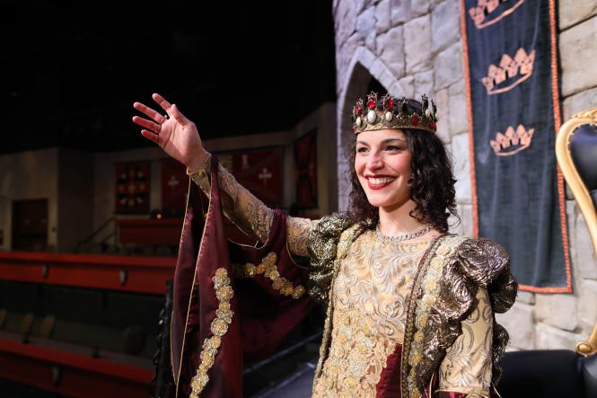 Queen Isabella at Medieval Times