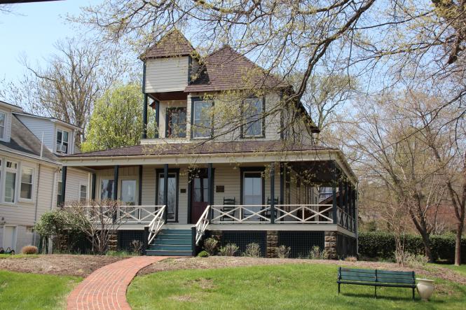 Twin Oaks, the house built for Frederick Douglass in 1895