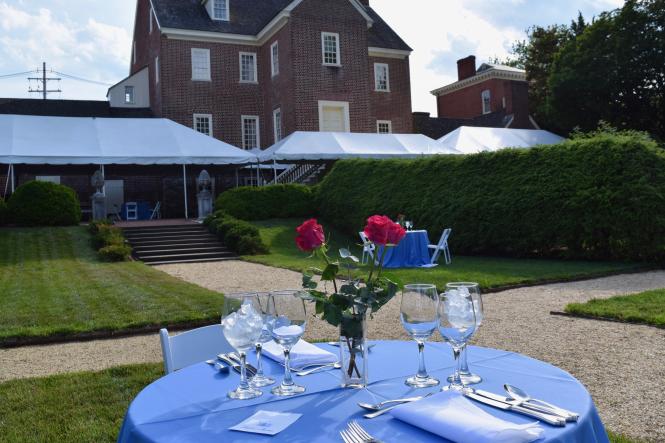 Wine and Dine in the Paca Garden