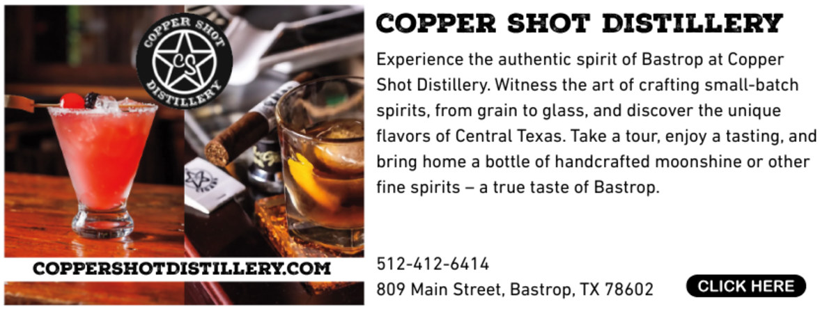 Luxury In Lost Pines - Copper Shot Distillery