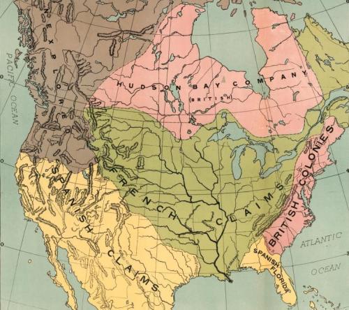 Colonial Claims Map