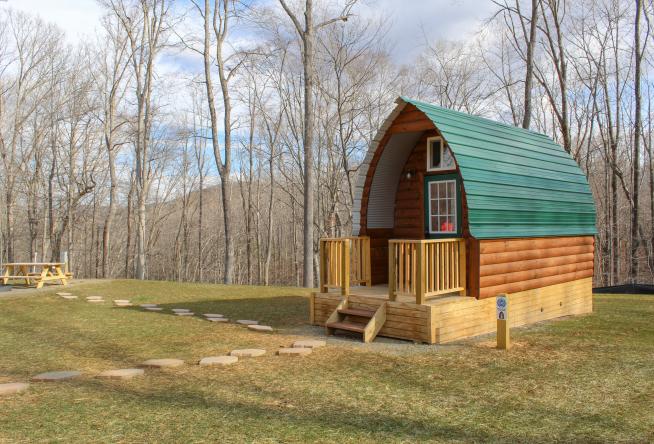 Cabins Camping Overnight Lodging At Explore Park Blue Ridge