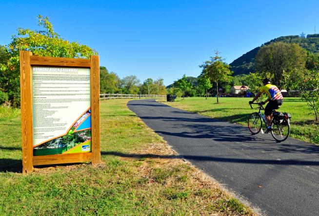 Blue ridge bike sales trail