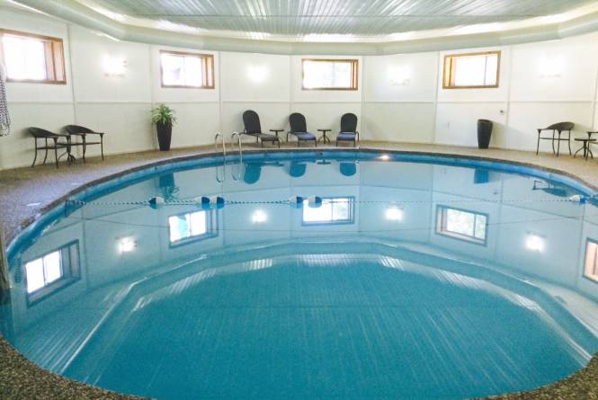 11 feet deep indoor pool