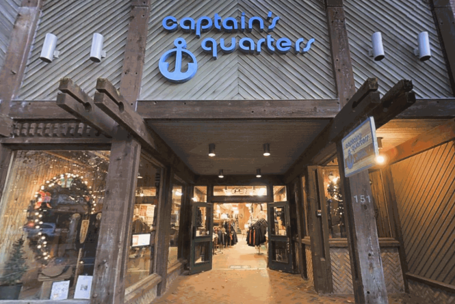Captain's Quarters store front