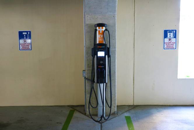 Charge Point - Old Town Parking Deck