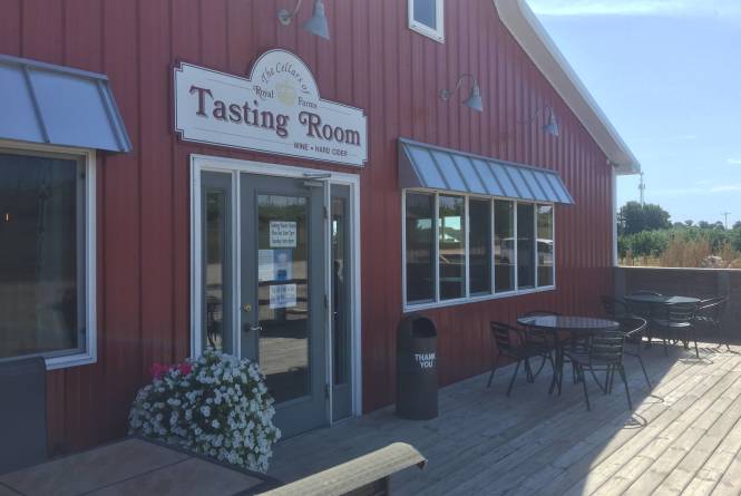 Tasting room store front