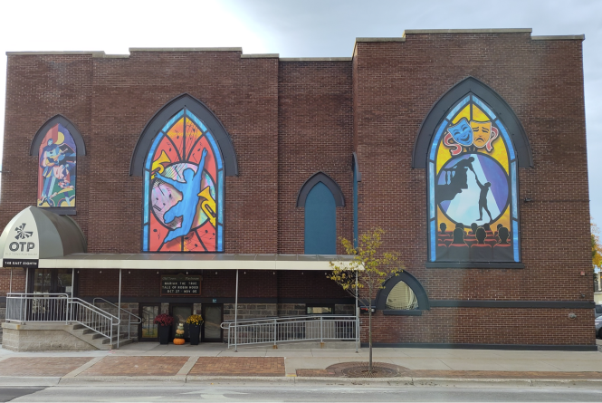 Old Town Playhouse w/ Murals
