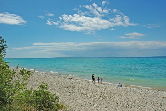 Peterson Road Beach-Sleeping Bear Dunes