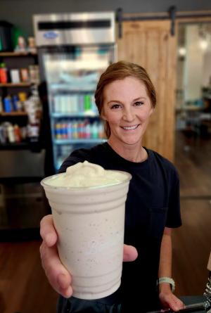 The Boardroom founder, Jamie Horsburgh hands you a shake