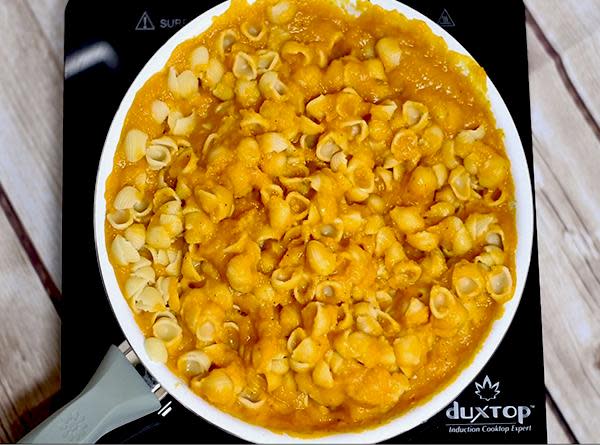 Dave's butternut squash mac & cheese 2