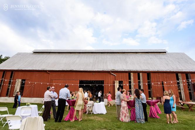 The Red Barn is a popular wedding venue.