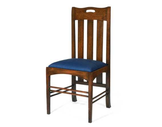 Charles Rennie Mackintosh chair at Kirkland Museum of Fine & Decorative Art