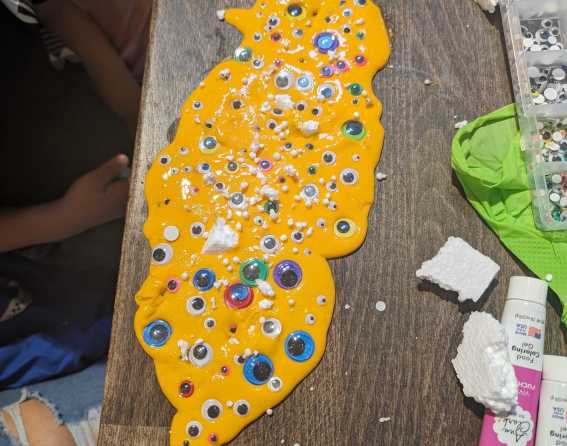 Artists turns trash into art and fashion at Meow Wolf Denver
