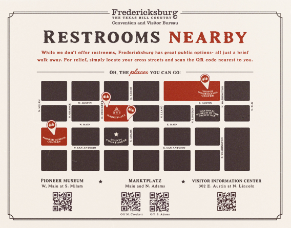 Public Restroom Map