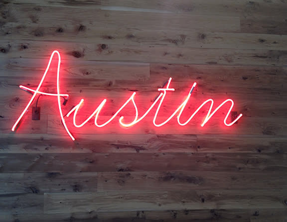 Austin Sign Photo Credit Austin Convention & Visitors Bureau
