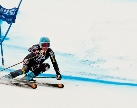 Winter Olympics Downhill Skiing