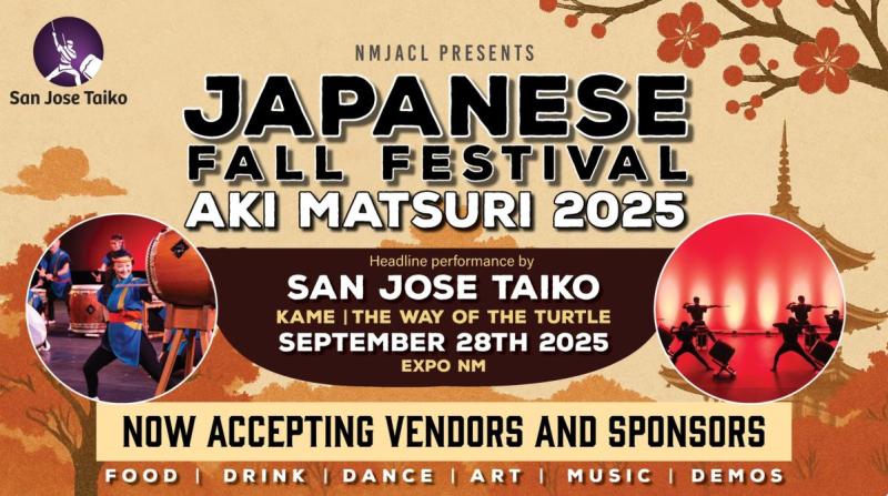 A graphic advertising the 2025 Aki Matsuri festival on Sept. 28.