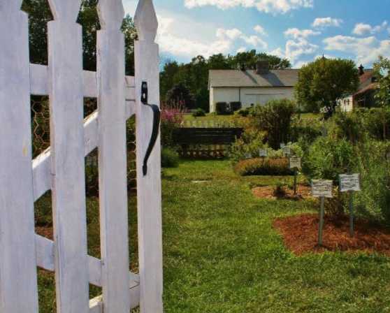 Shaker Garden Gate