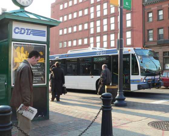 CDTA Bus Stop