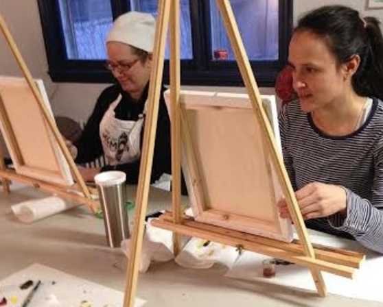 albany art room adult painting class