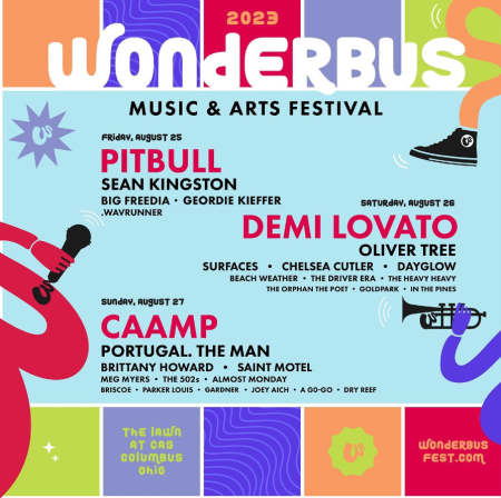 WonderBus 2023 Lineup