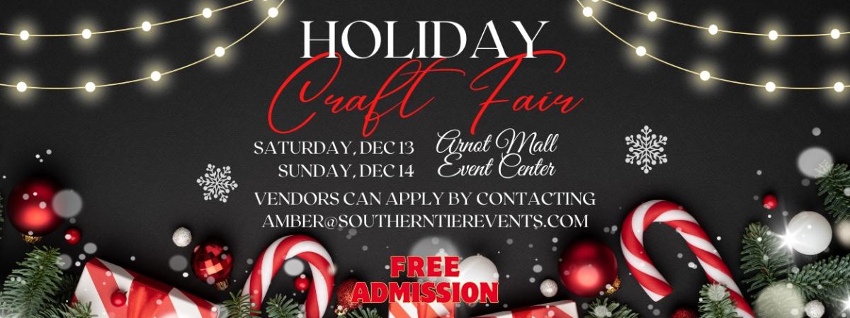Holiday Craft Fair Arnot Mall