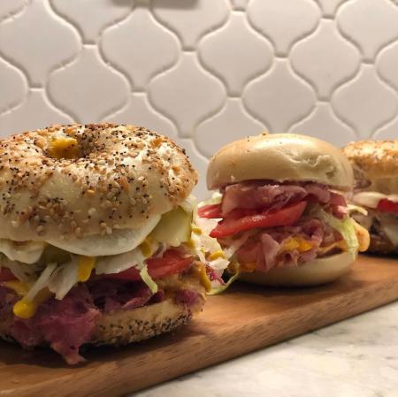 Bagel Sandwiches Frank & Carl's