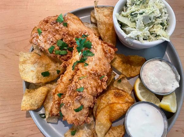 crockett's public house fish and chips