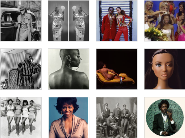 Posing Beauty Collage at Delaware Art Museum