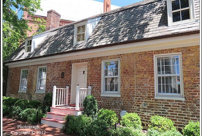 Patrick Creagh House or Aunt Lucy's Bake Shop, c. 1735-1747.