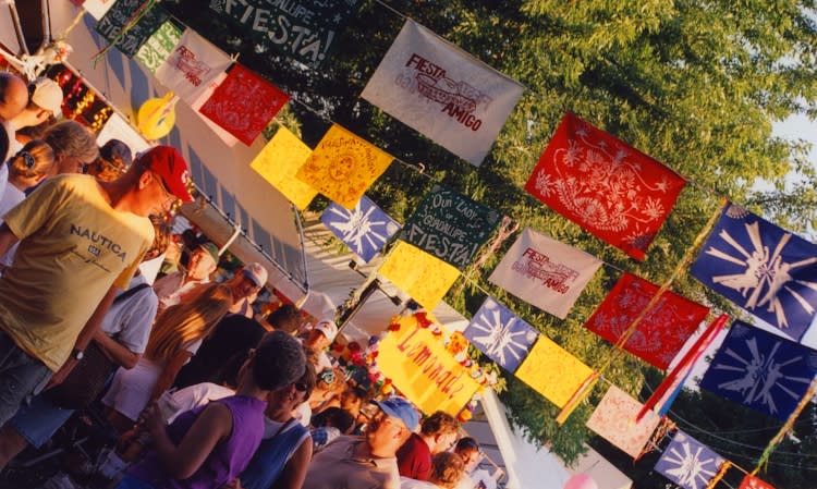 Flags at Fiesta
