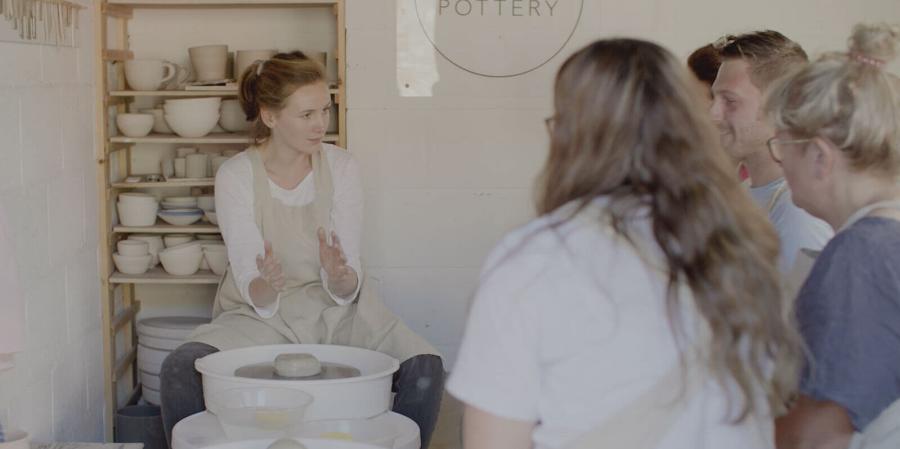Pottery classes at Chisel Pottery