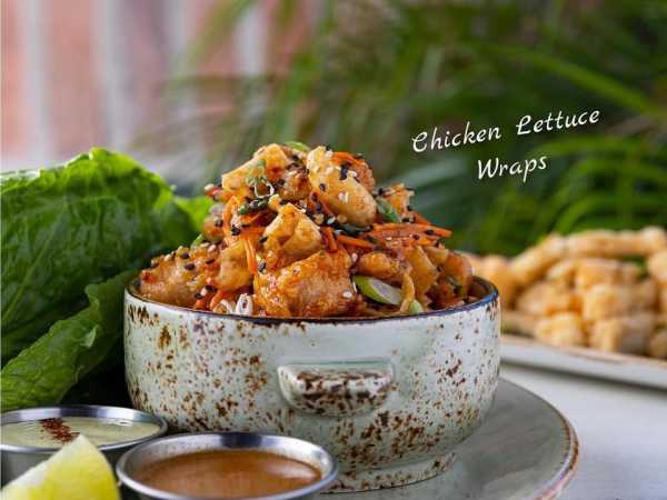 Chicken Lettuce Wraps