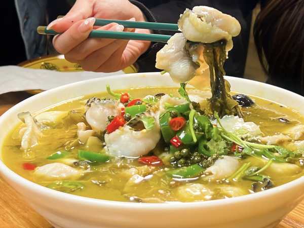 Green Peppercorn SauerKraut Fish