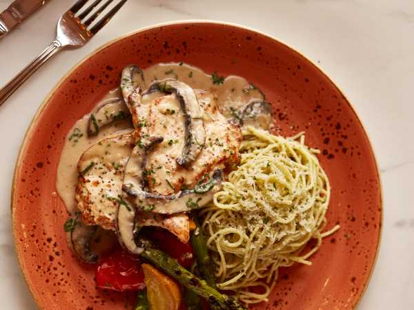 Portobello Mushroom Chicken