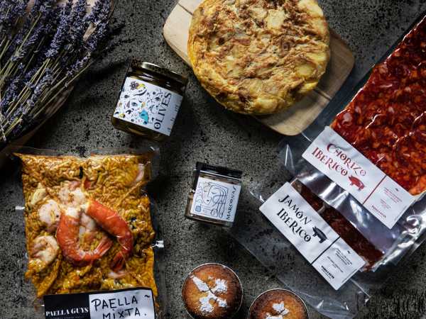 Dine Out Meal by Paella Guys.