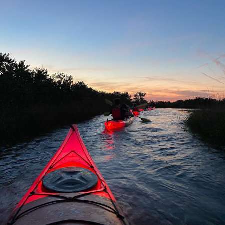 ripple effect ecotour kayak sunset