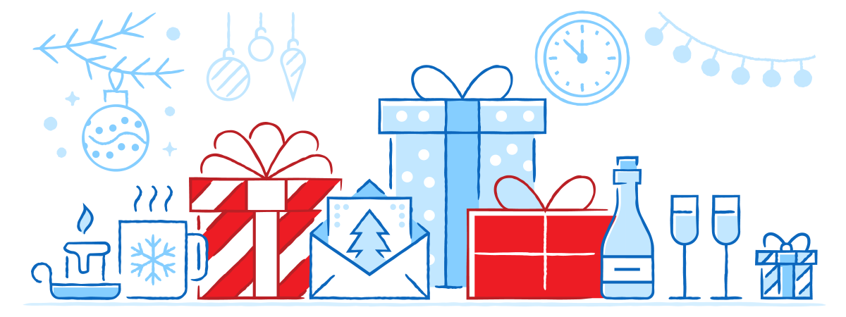 Shop Small Win Big Holiday Graphic