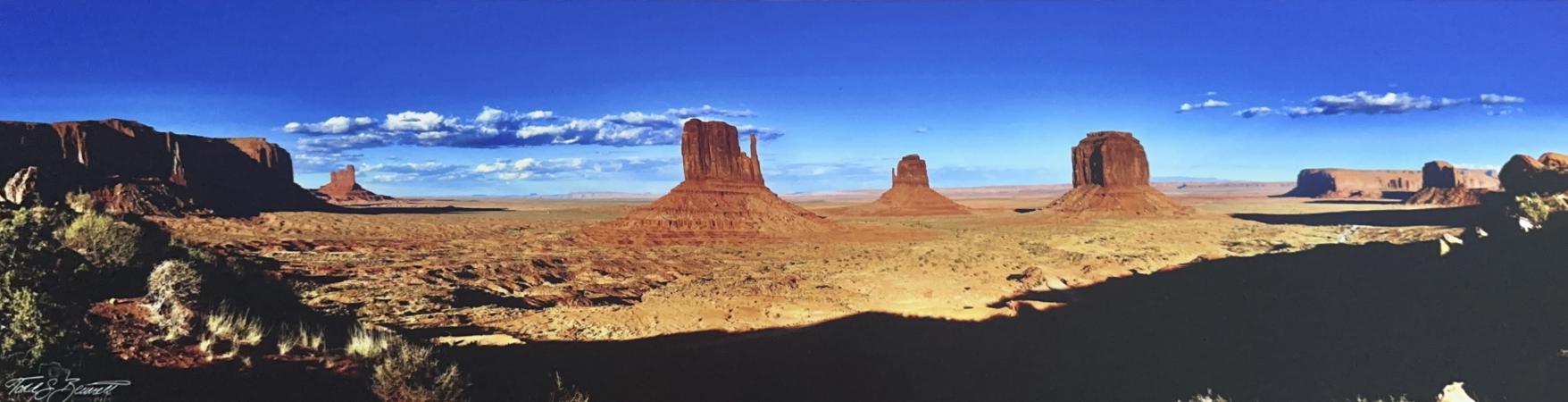 Monument Valley Panorama by Todd Bennett