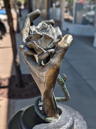 Image of Sculpture that is part of Art on the Corner