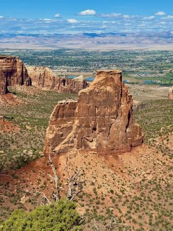 View of Monolith in Colorado National Monument
