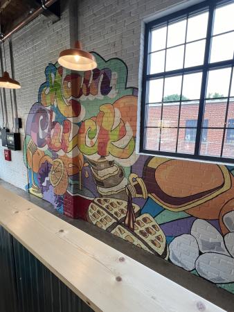 main chick biscuit mural
