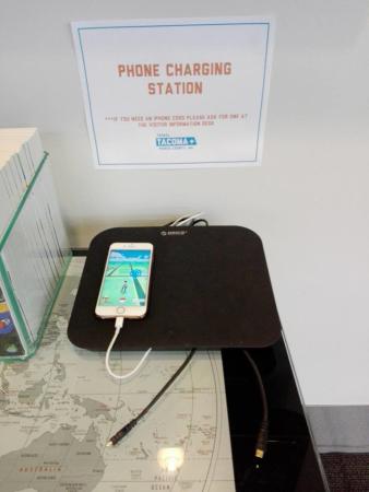 Pokemon Go charging station