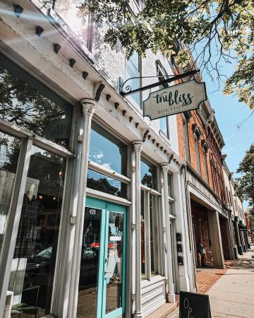 Tru Bliss Boutique in downtown Jeffersonville, Indiana